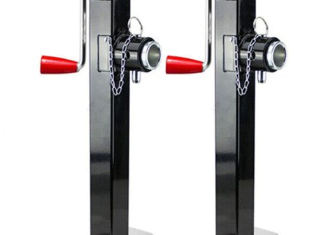 Heavy Duty Trailer Jack 2 PCS Fashion