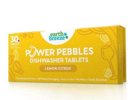 Earth Breeze Power Pebbles Dishwasher Tablets Lemon Citrus on Sale